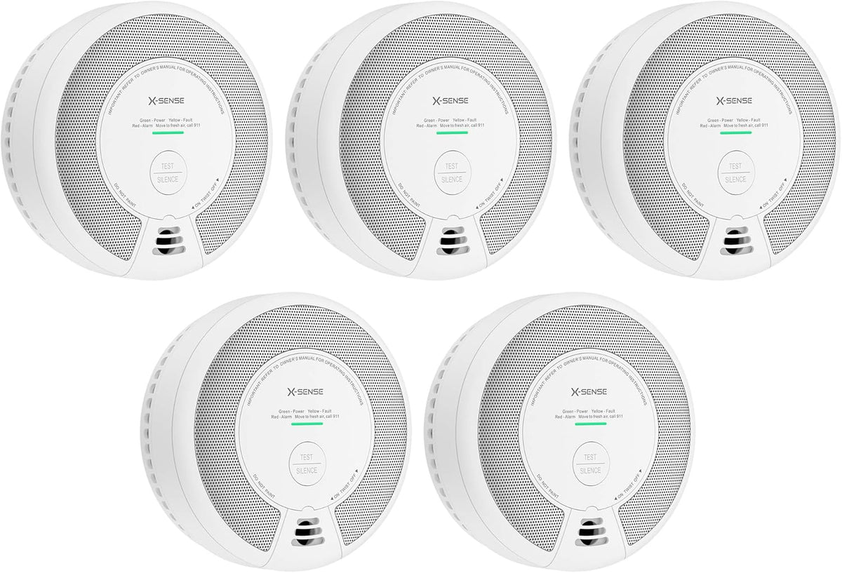 2-in-1 Smoke and Carbon Monoxide Detector Alarm H283