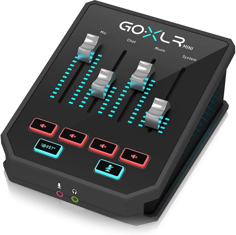 Online Broadcast Mixer with USB Audio Interface X396