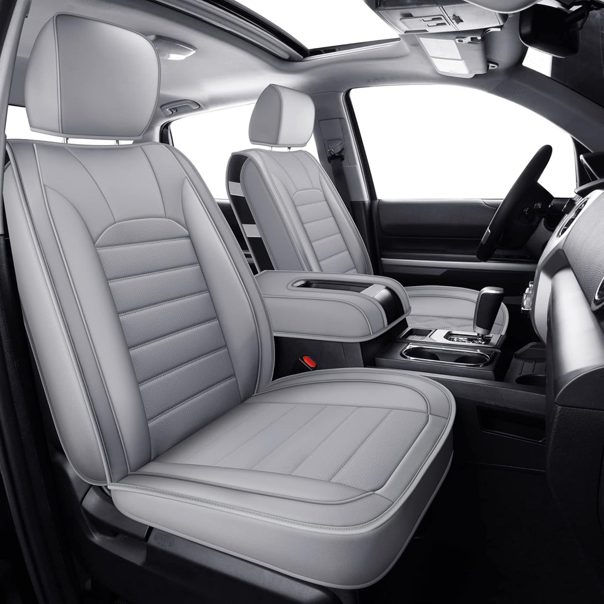 Faux Leather Full Set Seat Covers N645508