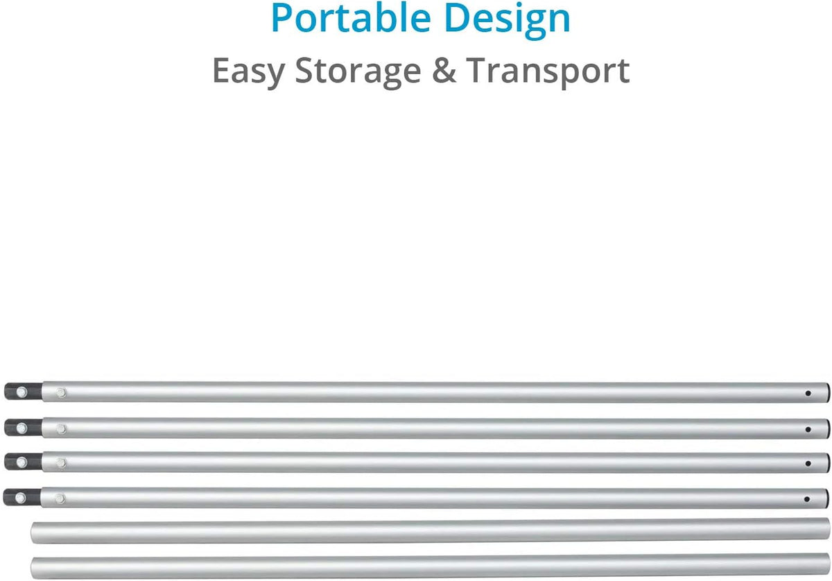 12ft Aluminium Tripod Dolly Rail Track System with Carry Bag B46369