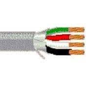 18AWG 4C Stranded 500ft Spool Gray Multi-Conductor Cable P8075
