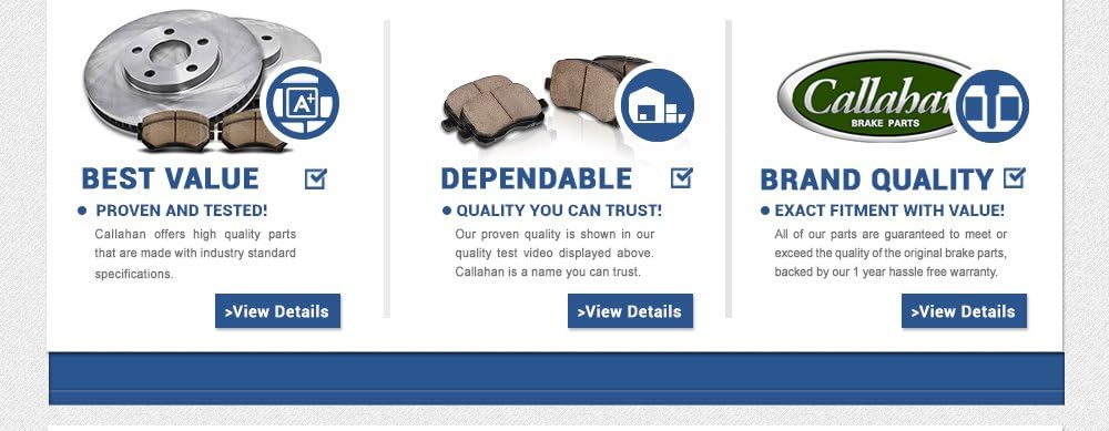 356mm 5 Lug Rotors Ceramic Brake Pads Hardware Sensors O387464