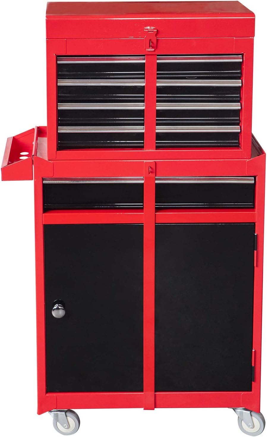 4 Drawer Rolling Tool Chest with Storage Cabinet S940