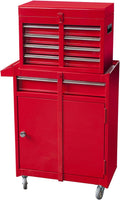 4 Drawer Rolling Tool Chest with Storage Cabinet S940