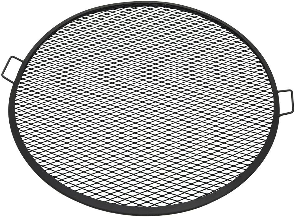 Round Heavy-Duty Steel Campfire Cooking Grate Q447523