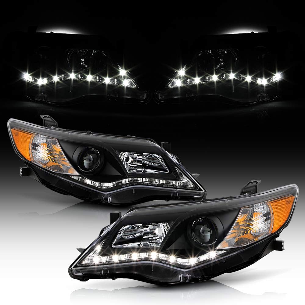 Black Housing Projector Headlights P1331