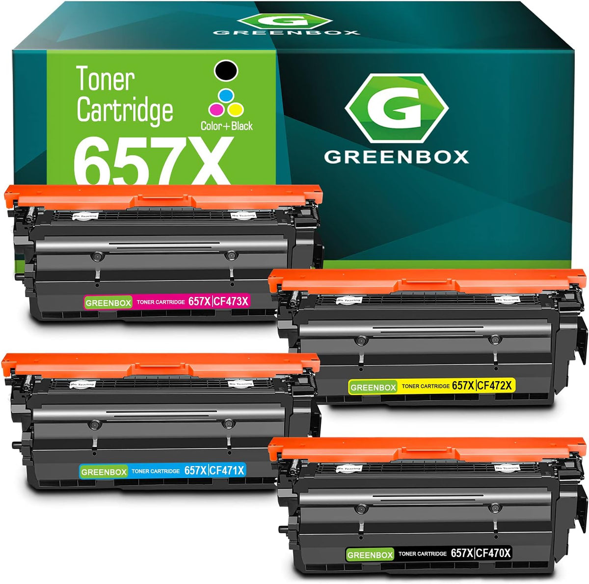 Compatible Toner Cartridge Replacement 4 Pack L68033