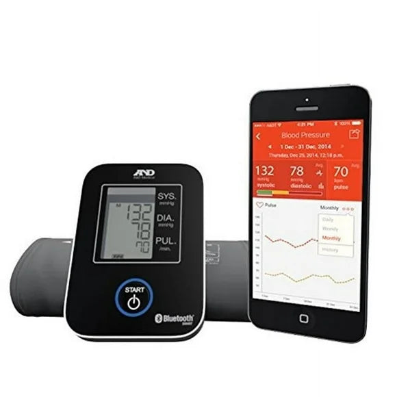 Black Blood Pressure Monitor J74202