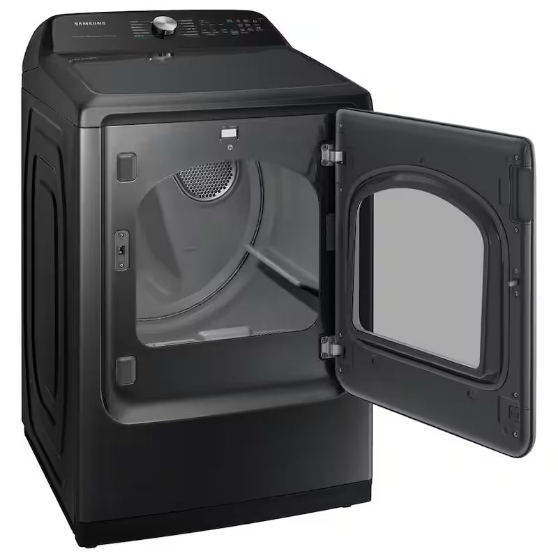 7.4 cu. ft. Vented Gas Dryer with Steam Sanitize in Brushed Black U7995