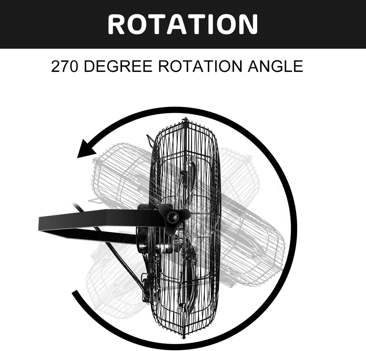18'' 3 Speed Metal Ventilation Fan 2-Pack F637