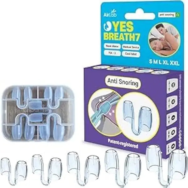 Anti Snoring Nose Clip, 5 Count W756