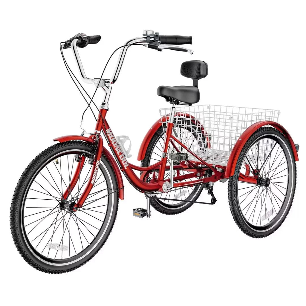 20 Adult Tricycle 7 Speed with Large Basket S185