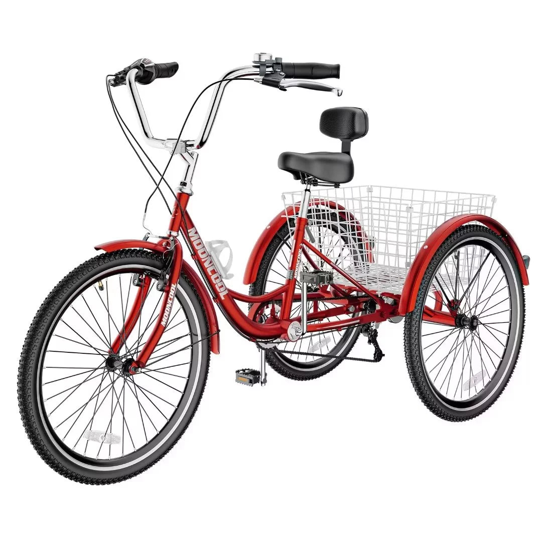 20 Adult Tricycle 7 Speed with Large Basket S185