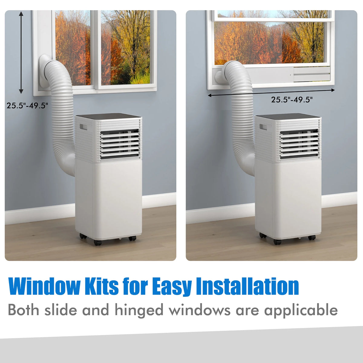 5000 BTU Portable Air Conditioner 3-in-1 Black F108512