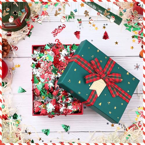 1lb Christmas Glitter Confetti Y90451