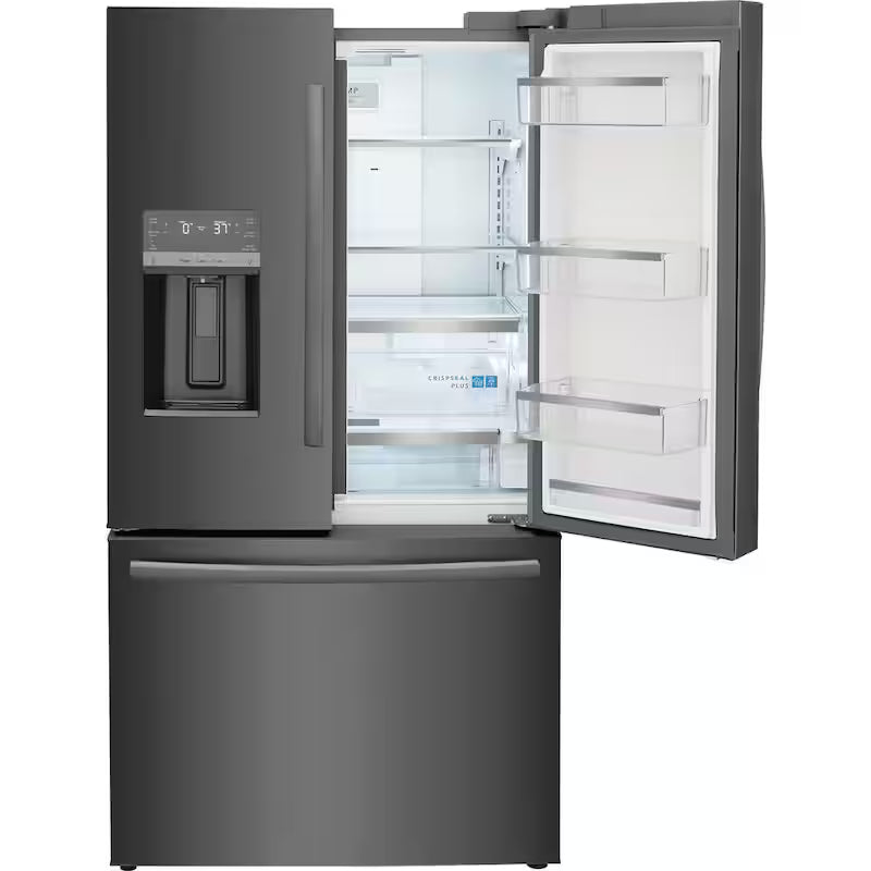 22.6 cu. ft. French Door Refrigerator in Black Stainless Steel Z7073