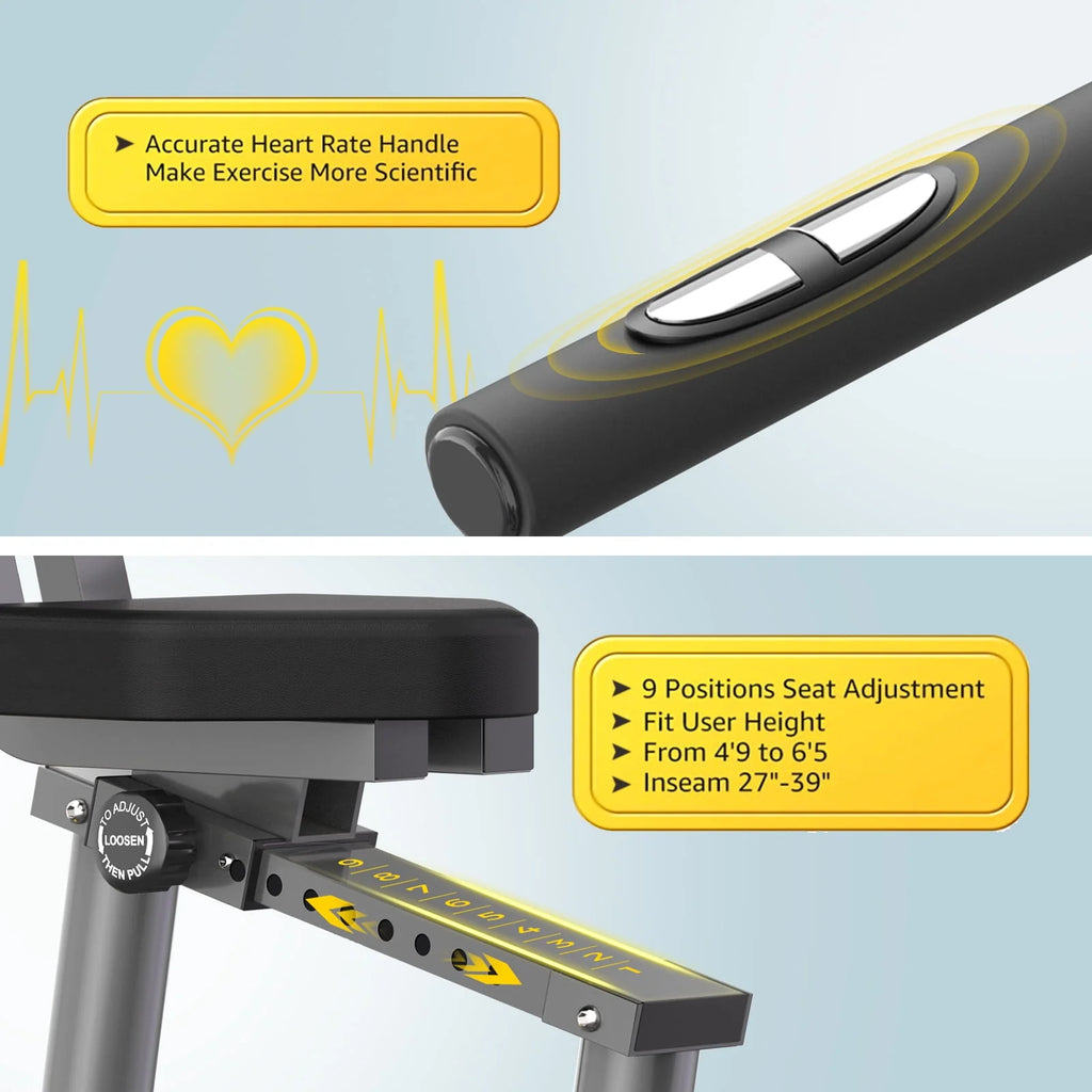 Recumbent Stationary Bike with Magnetic Resistance Y4580