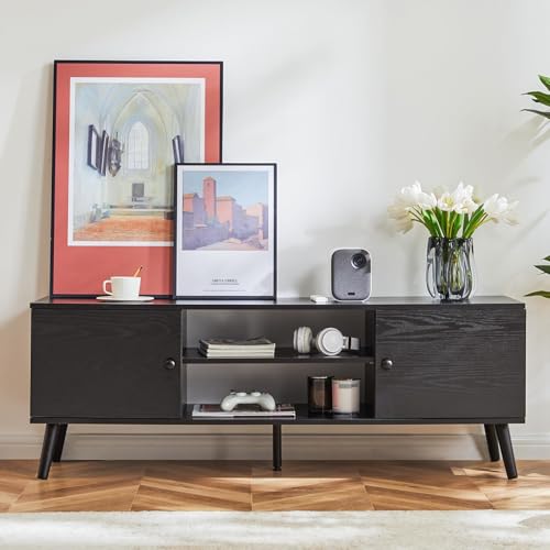 55 60 inch TV Stand with Storage Cabinet K596