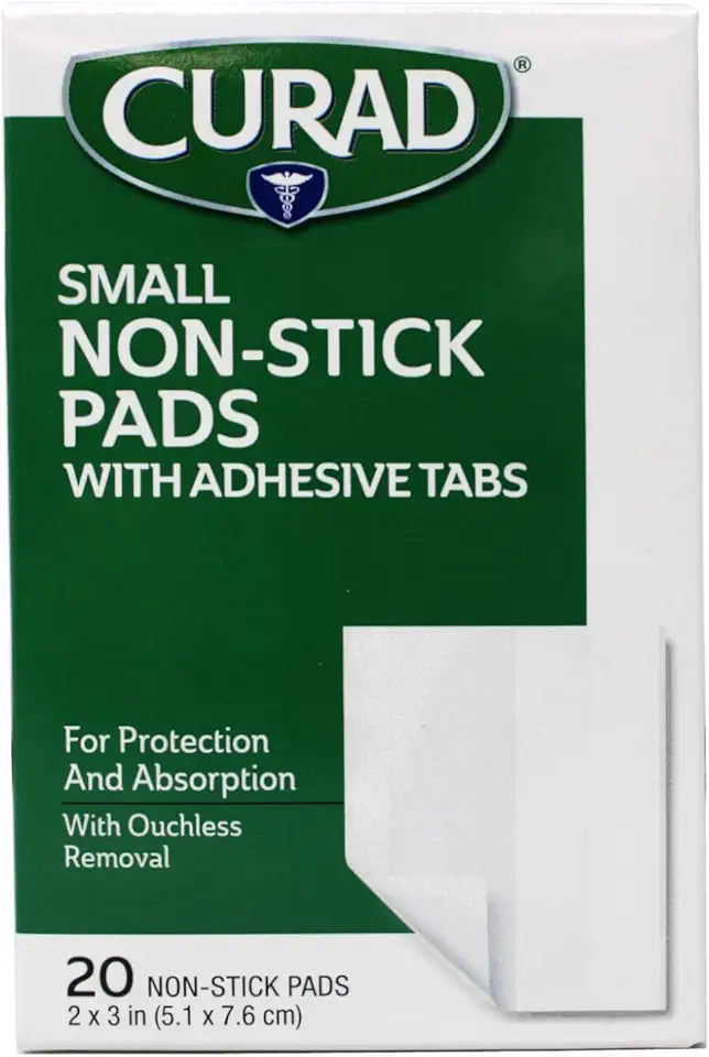 Non-Stick Adhesive Pad 2 Inch x 3 Inch 12 Count Y338