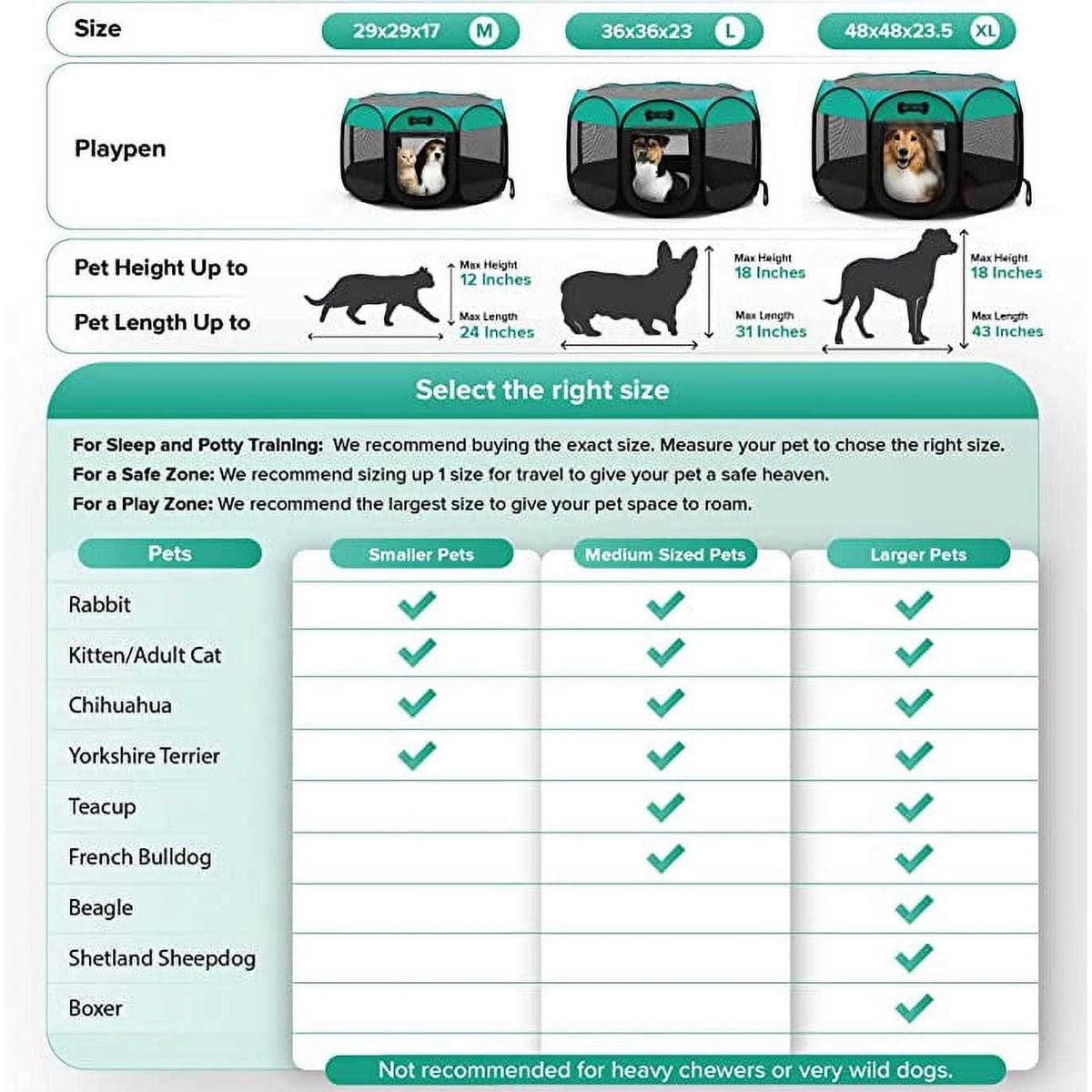 Foldable Pet Playpen H523