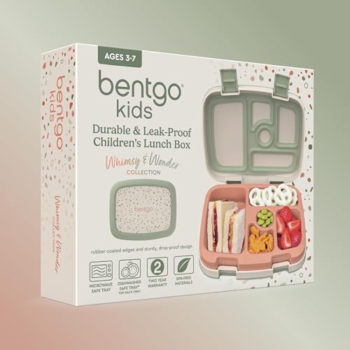 5-Compartment Leak-Proof Bento-Style Kids Lunch Box U573249