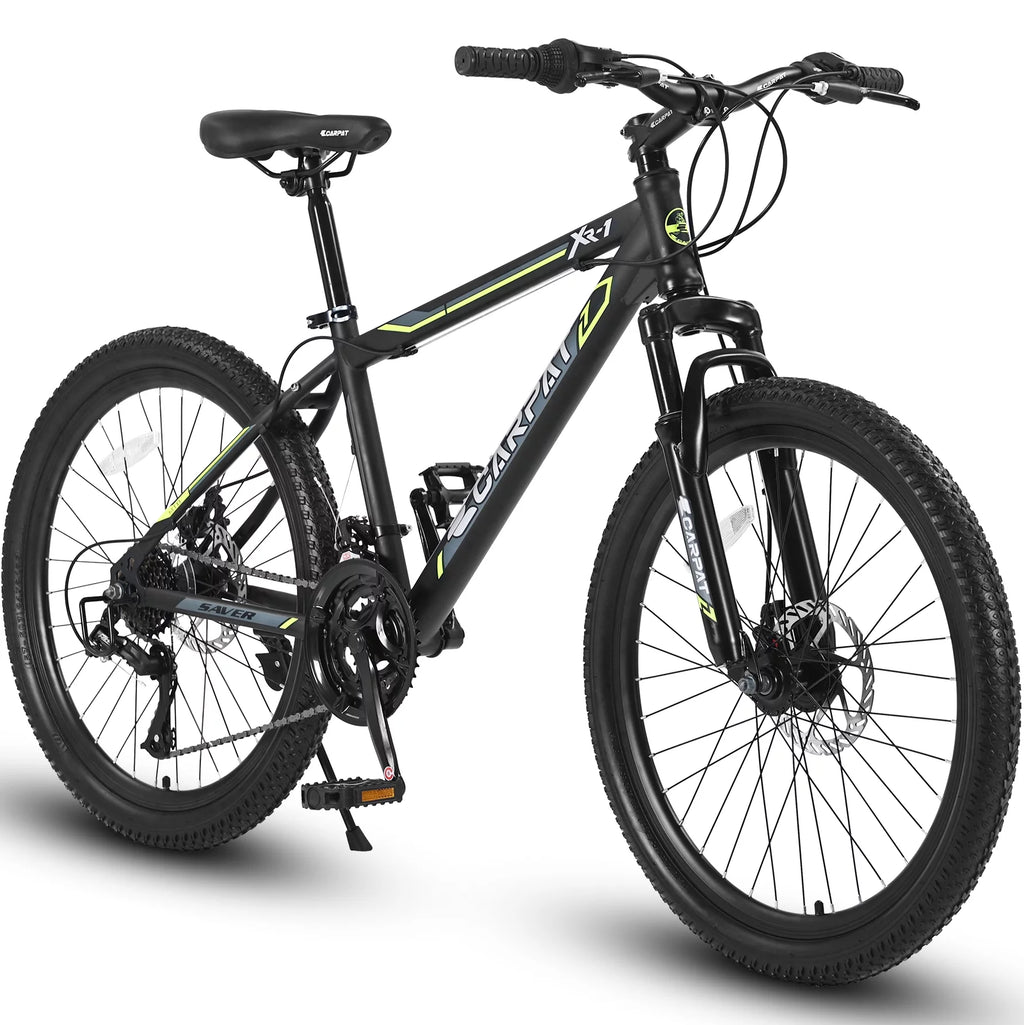 24 inch Kids Mountain Bike with Disc Brakes 21 Speed D2132