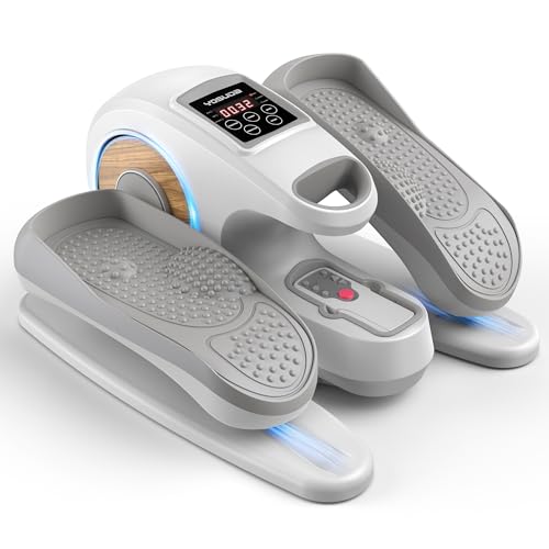 Under Desk Elliptical Electric Leg Exerciser with Remote Control R854