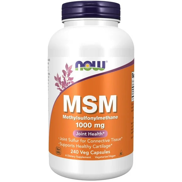 MSM 1,000 mg 240 Veg Capsules M100679