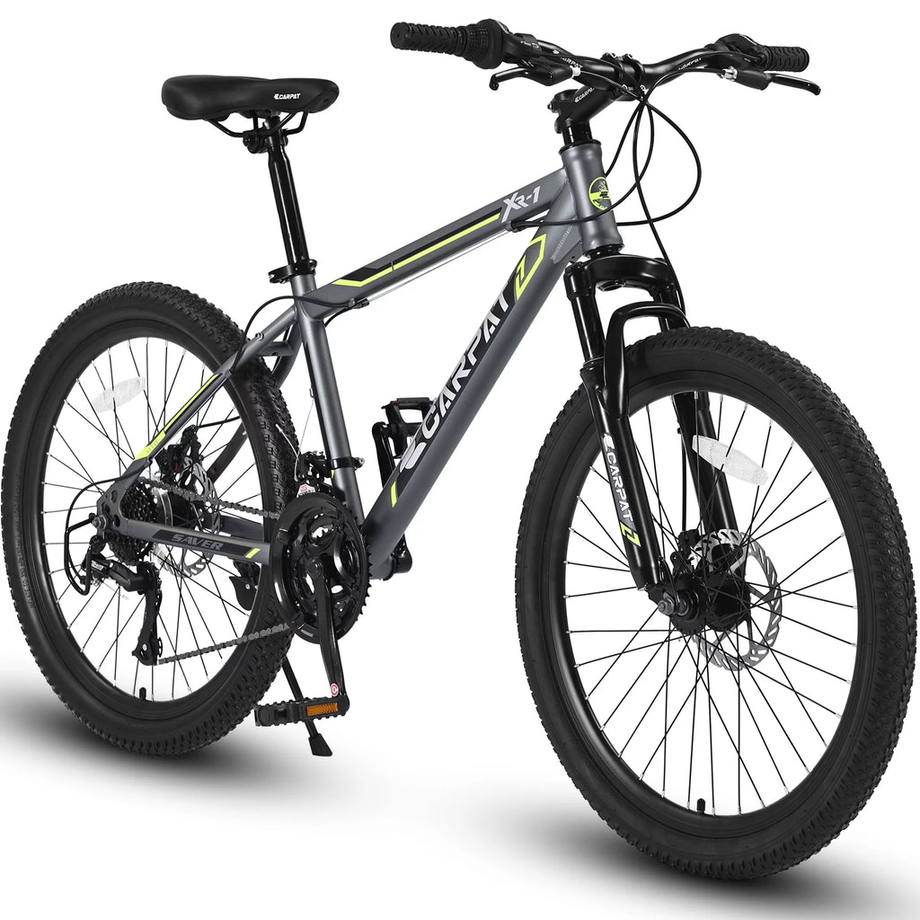 24 inch Kids Mountain Bike with Disc Brakes 21 Speed D2132