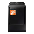 7.4 cu. ft. Vented Gas Dryer with Steam Sanitize in Brushed Black U7995