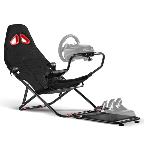 Foldable Racing Simulator Cockpit with Seat U8419