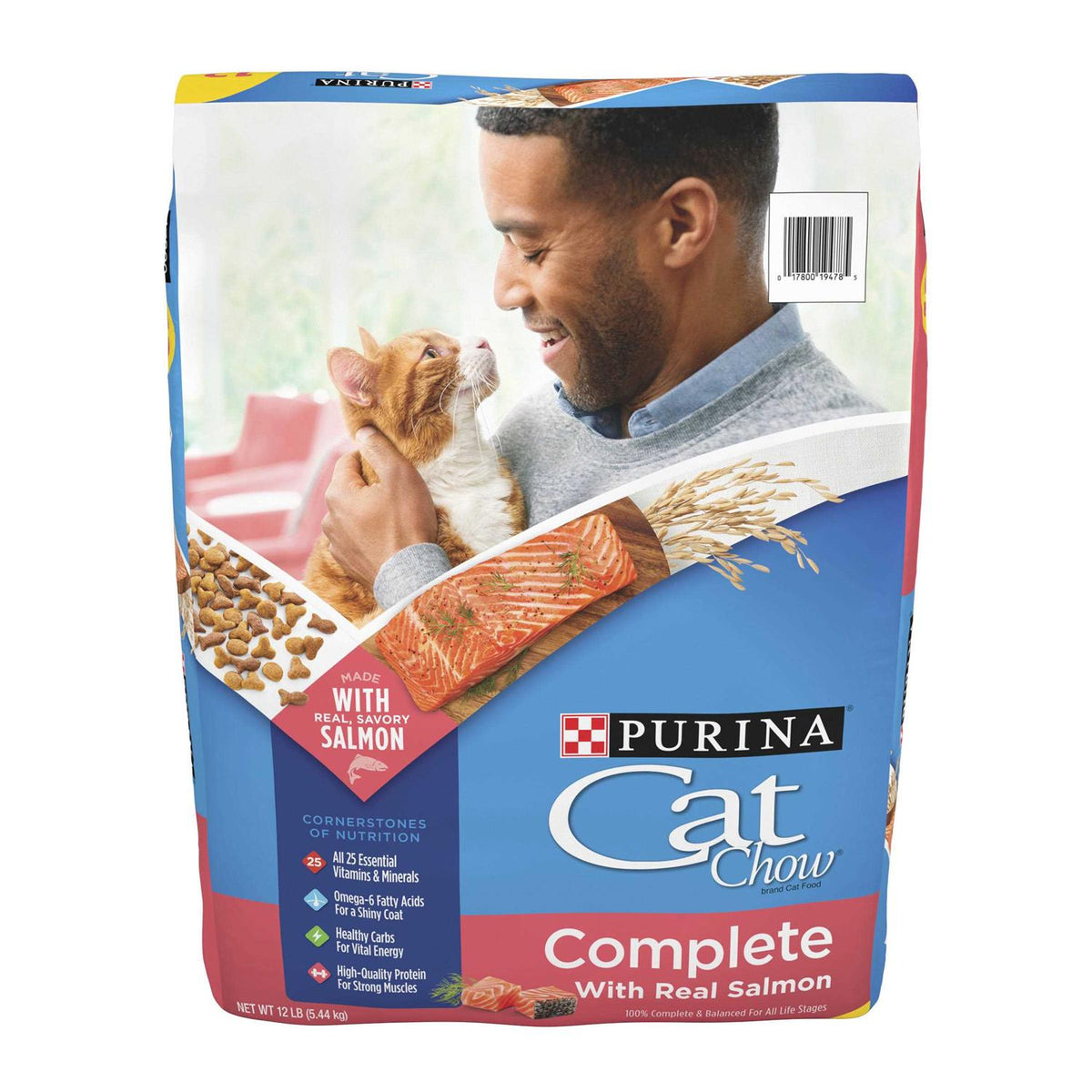 Salmon High Protein Dry Cat Food Q271