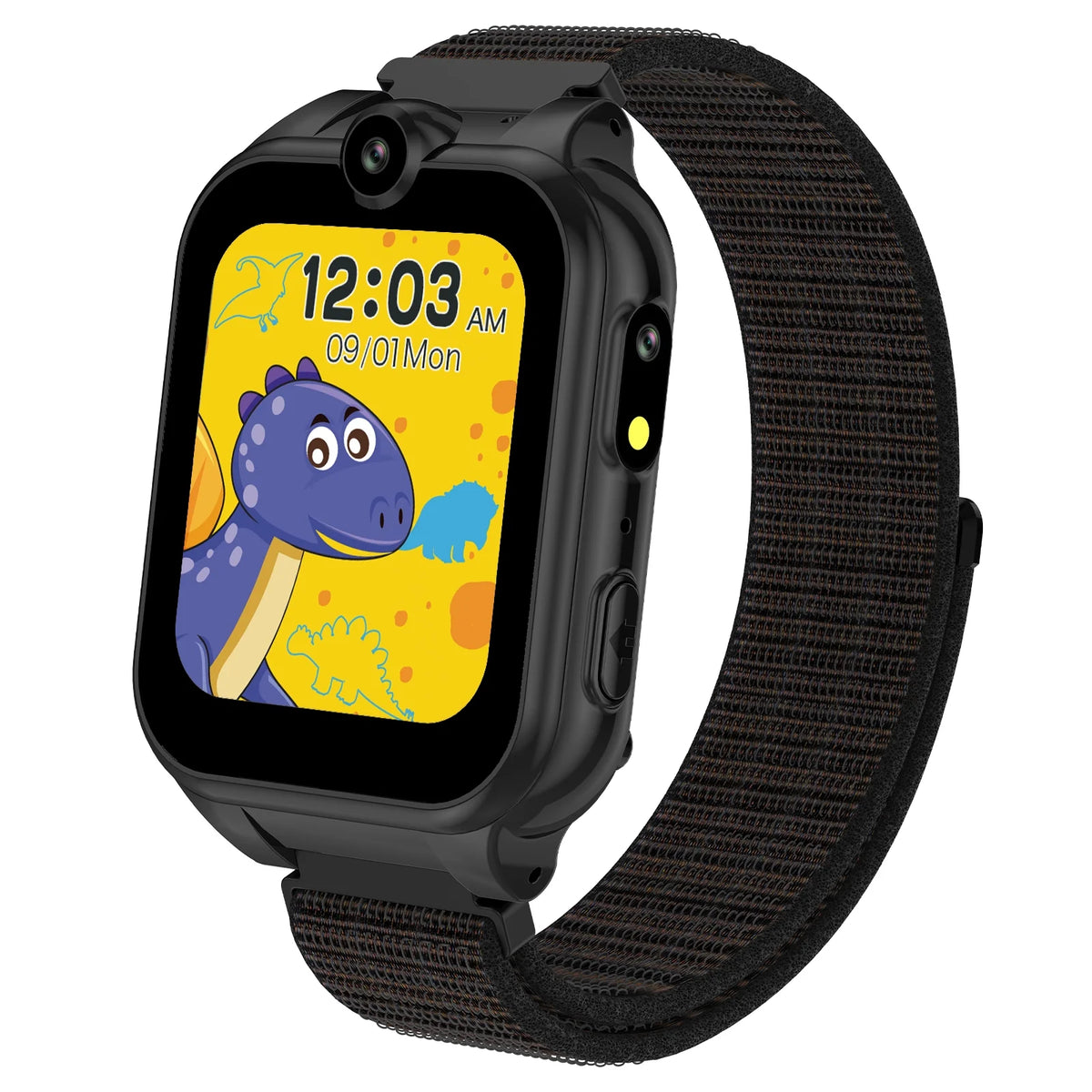 Black Kids Smart Watch with Dual Camera A57242