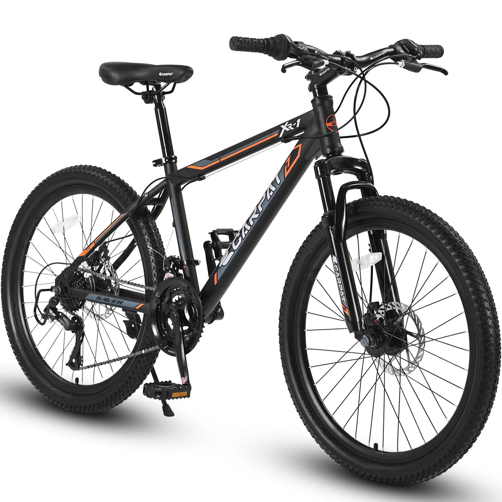 24 inch Kids Mountain Bike with Disc Brakes 21 Speed D2132