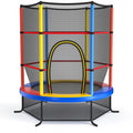 55'' Recreational Trampoline with Enclosure Net O4426