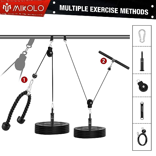 Fitness LAT and Lift Pulley System T384