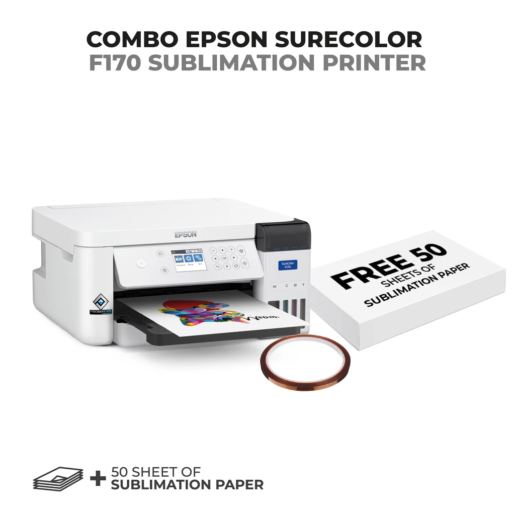 Dye Sublimation Printer with Sublimation Paper and Thermal Tape O909345
