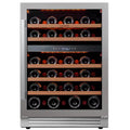 Built-In 46-Bottles Dual Zone Stainless Steel Wine Cooler J41232