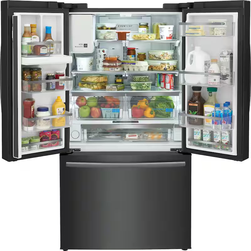 22.6 cu. ft. French Door Refrigerator in Black Stainless Steel Z7073