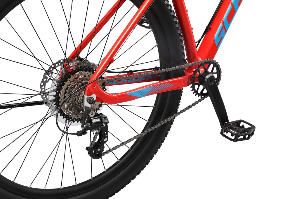 Red 17-Inch Mountain Bike U860