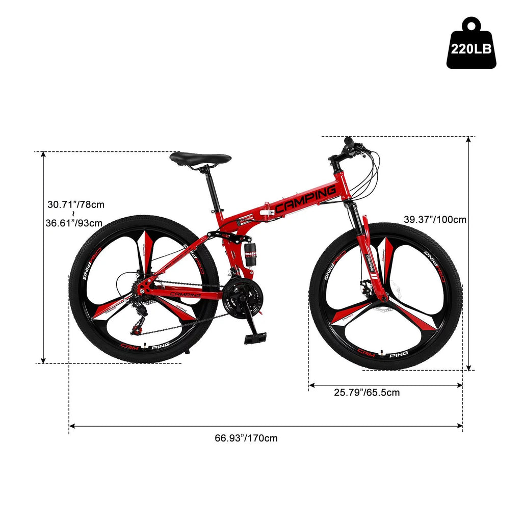 26 Disc Brake 21 Speed Mountain Bike G3291