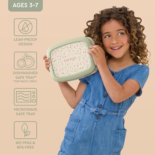 5-Compartment Leak-Proof Bento-Style Kids Lunch Box U573249