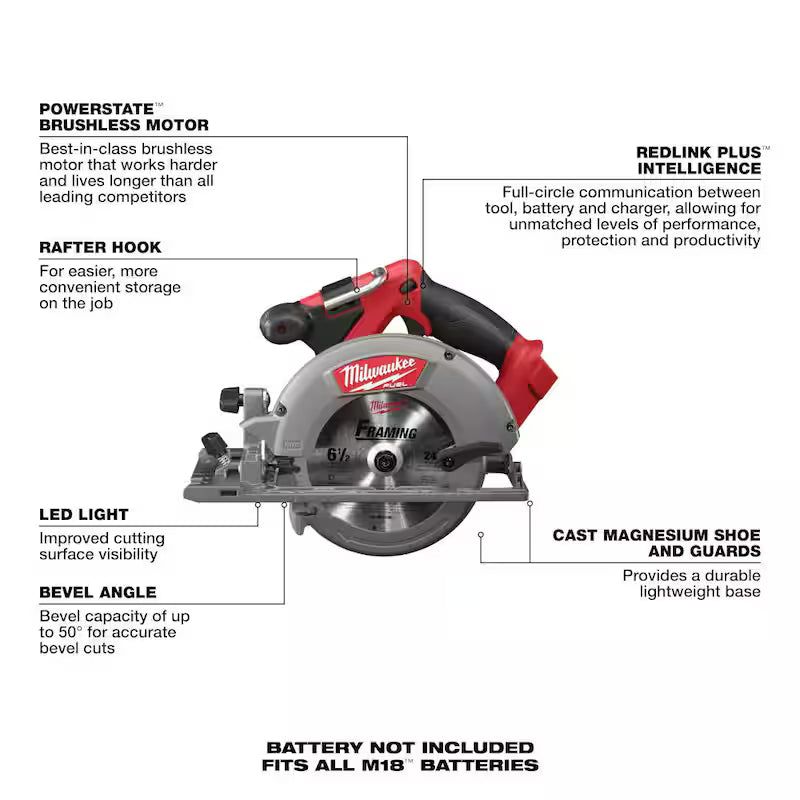 18V Lithium-Ion Brushless Cordless Combo Kit with Two 5.0 Ah Batteries (7-Tool) Q78989
