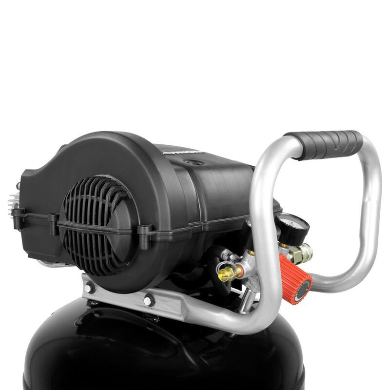 20 Gal. 200 PSI Oil Free Portable Vertical Electric Air Compressor D1257