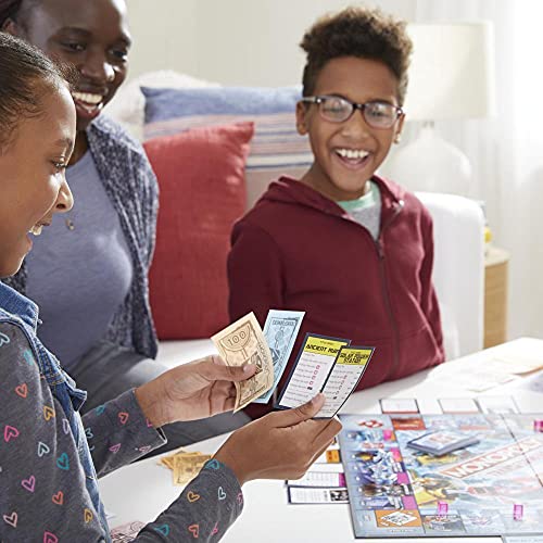 Monopoly Board Game for 2-6 Players Ages 8 and Up X917