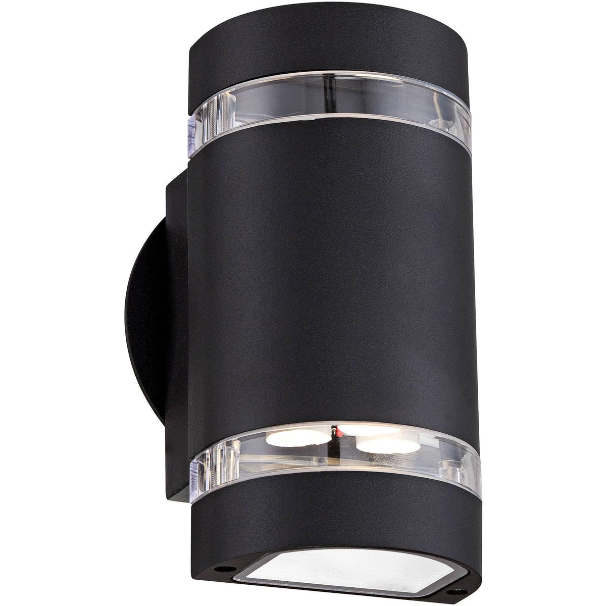 Black LED Outdoor Up and Downlight Y511548