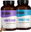 Lion's Mane and Turkey Tail Mushroom Capsules O232559