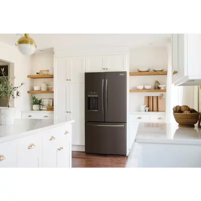 22.6 cu. ft. French Door Refrigerator in Black Stainless Steel Z7073
