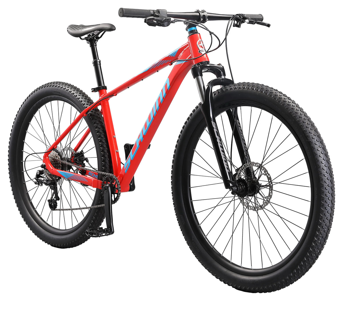 Red 17-Inch Mountain Bike U860
