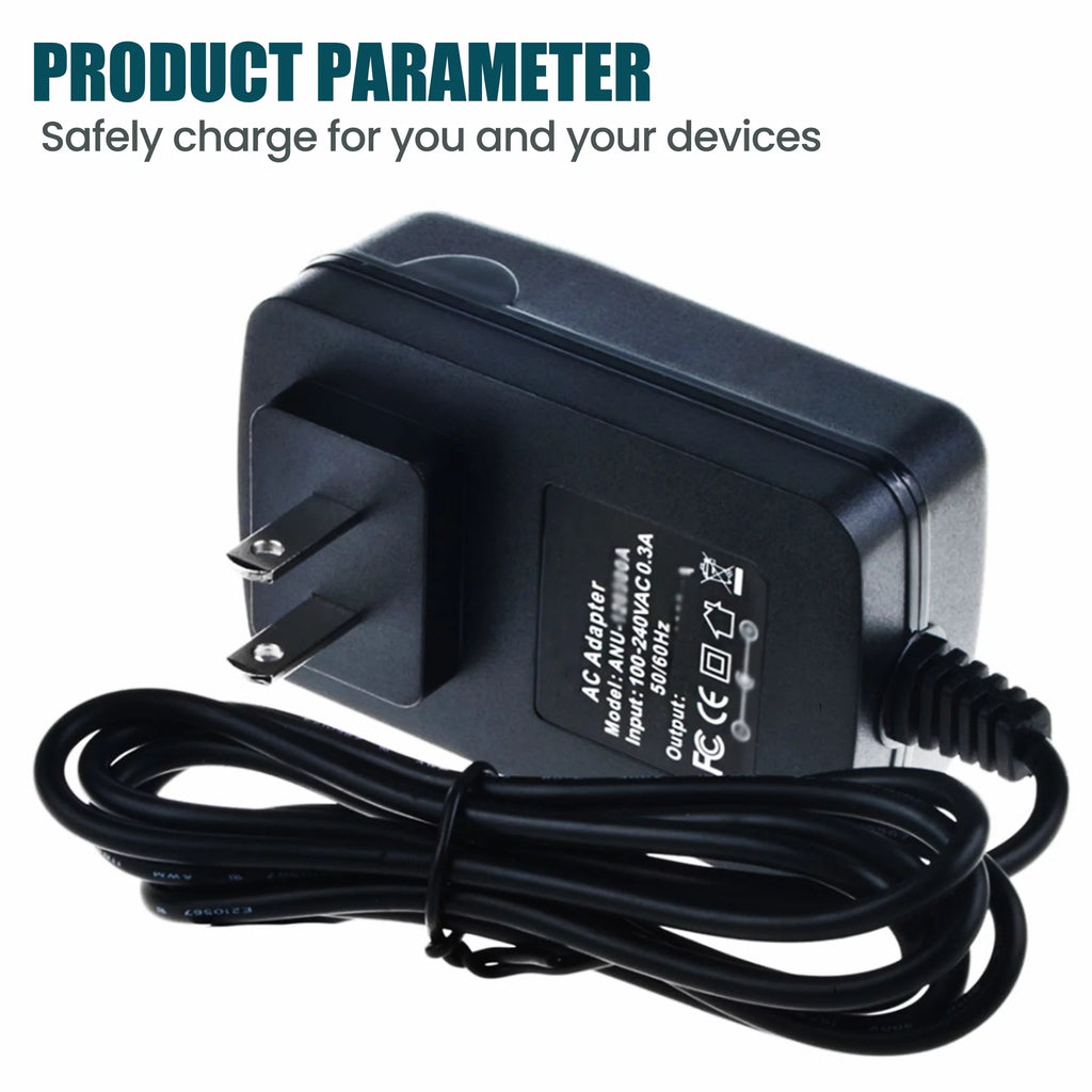 4ft AC-DC Adapter Power Supply Cord Cable Charger P507
